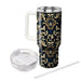 Sophisticated Damask Pattern  Insulated Tumblers