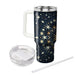 Twinkling Starburst Pattern  Insulated Tumblers