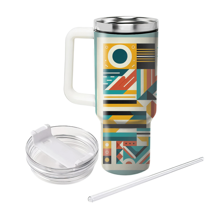 Bold Geometric Shapes  Custom Tumblers