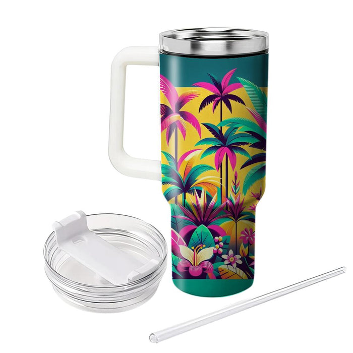 Tropical Synth  Insulated Tumblers