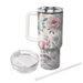 Artistic Floral Watercolor  Custom Tumblers