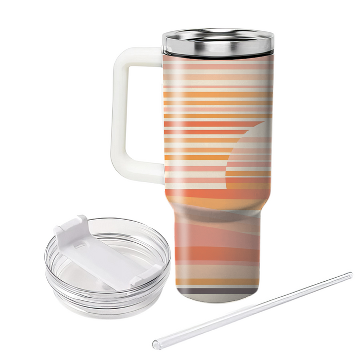 Sunset Stripes  Tumblers For Gifts