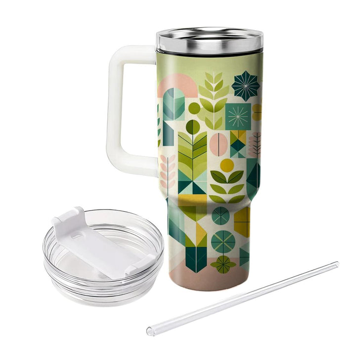 Geometric Garden Shapes  Travel Tumblers