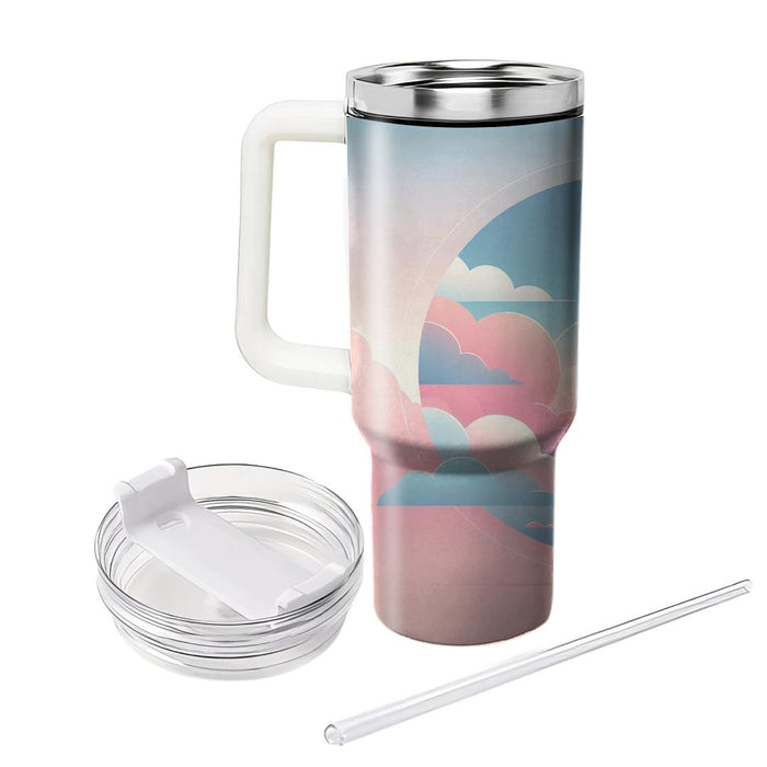 Whimsical Cloudscapes  Personalized Tumblers