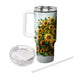 Blooming Sunflower  Unique Tumblers