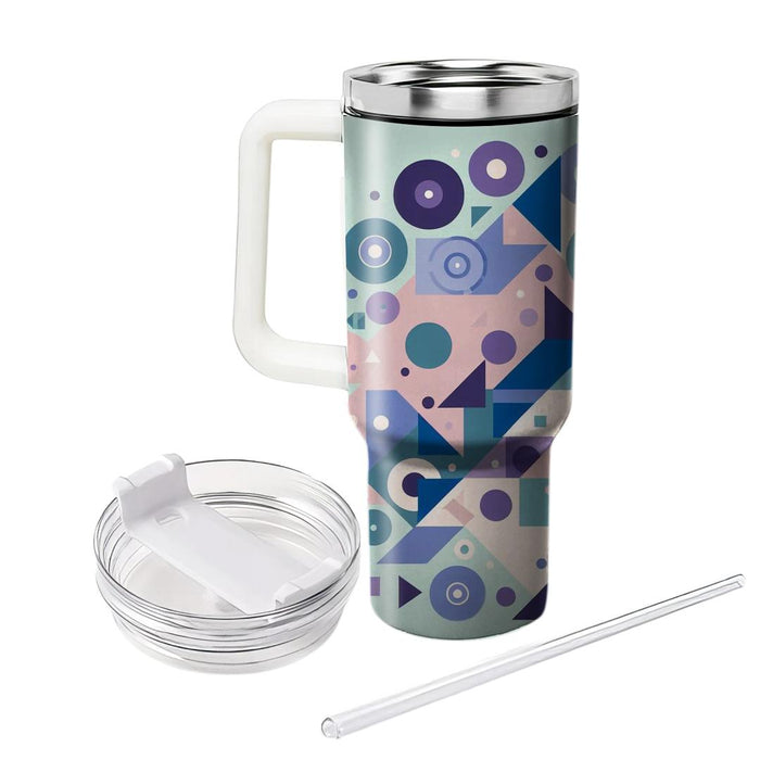 Geometric Dreamscape  Unique Tumblers