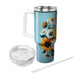 Sunshine Burst Floral  Travel Tumblers