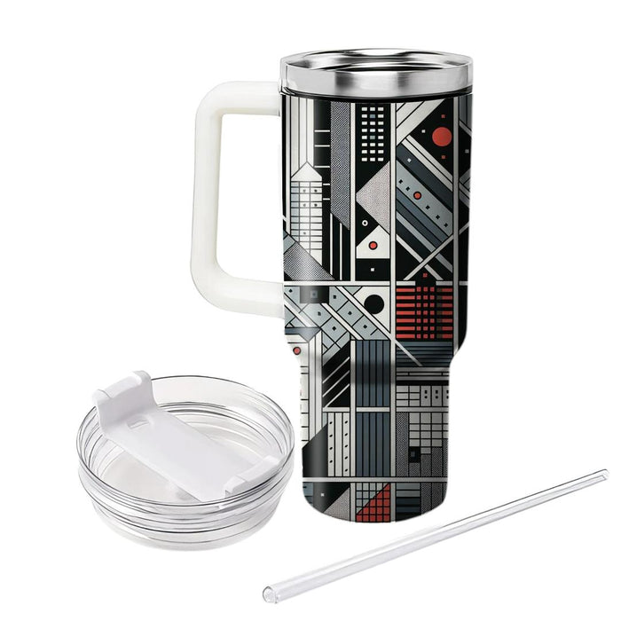 Urban Grid Patterns  Insulated Tumblers