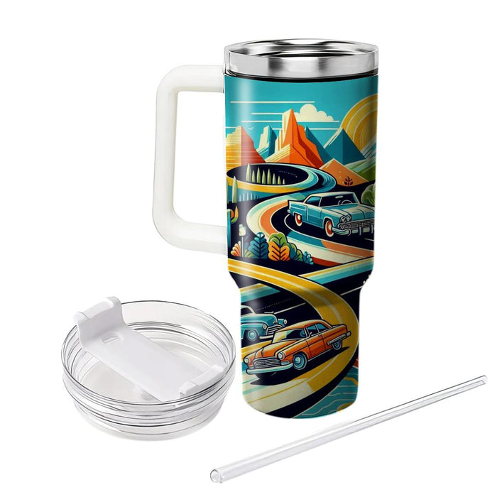 Classic 80s Road Trip  Insulated Tumblers