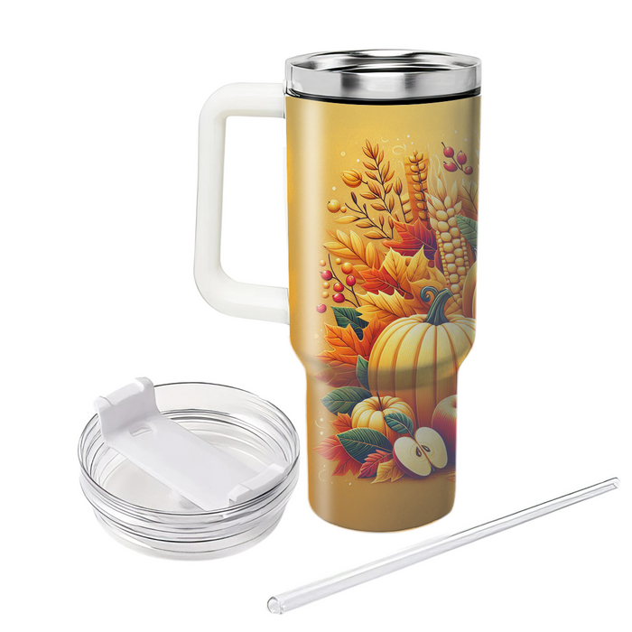 Autumn Harvest Glow  Tumbler Cups