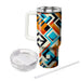 Geometric Arrow Rhythm  Personalized Tumblers