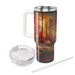 Autumn Forest Trail  Travel Tumblers