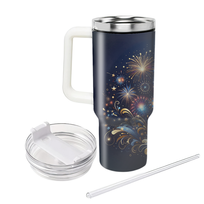 Starlit Harmony - New Year’s Eve  Decorative Tumblers