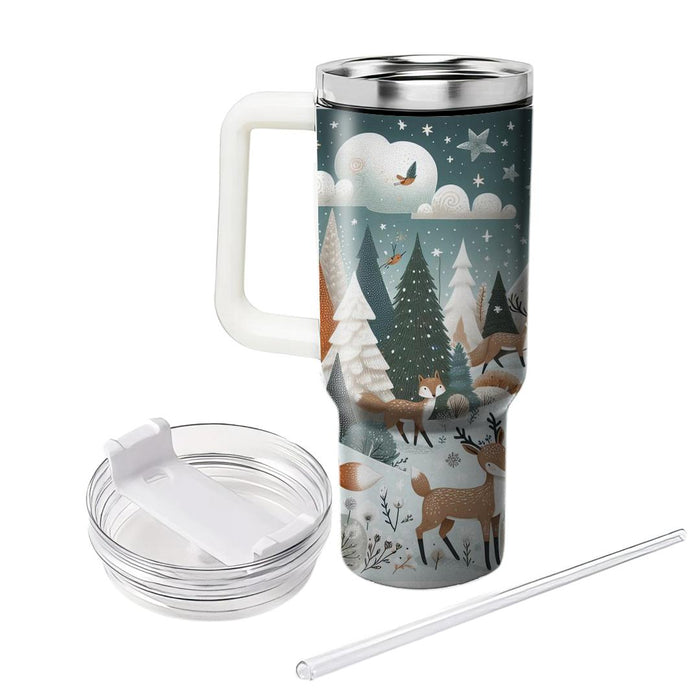 Winter Woodland Whimsy  Tumblers For Gifts