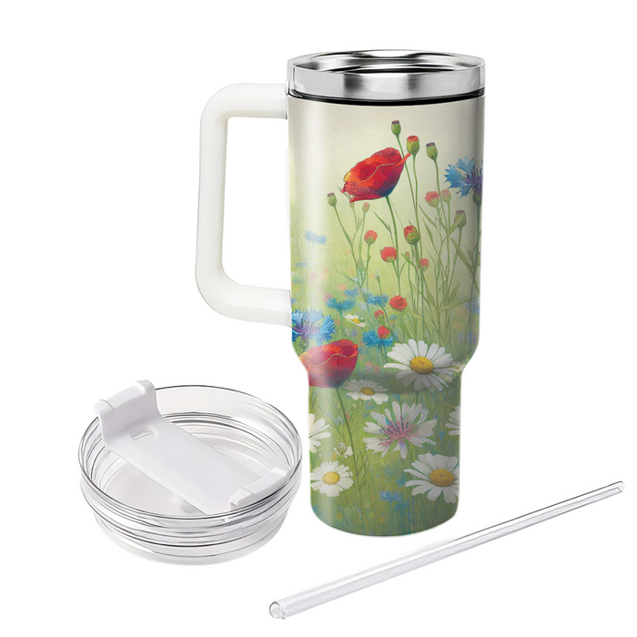 Wildflower Meadow Harmony  Insulated Tumblers