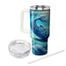 Whimsical Whale Watcher  Custom Tumblers