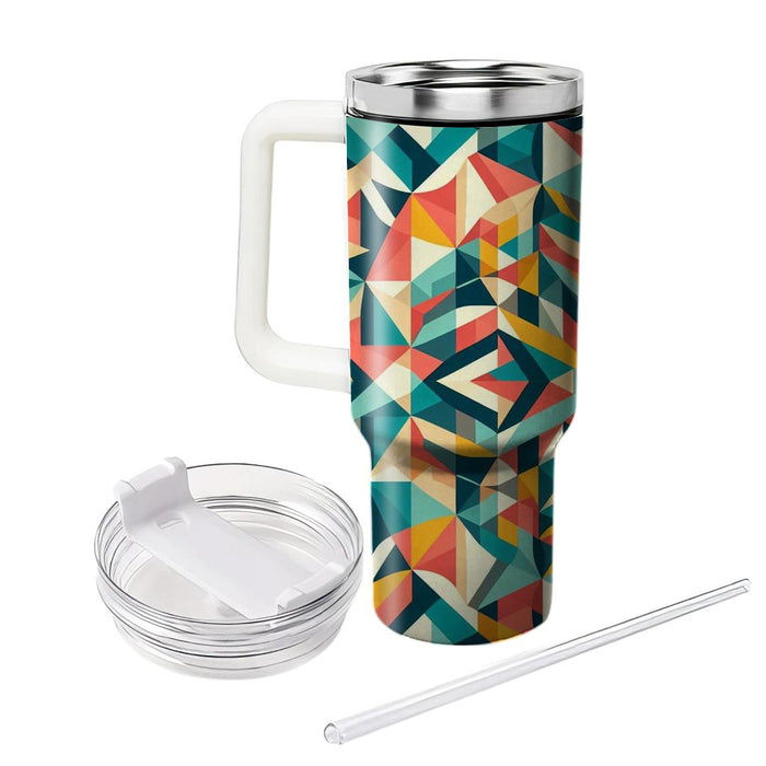 Vivid Triangle  Custom Tumblers