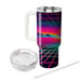 Retro Grid Horizon  Tumblers For Gifts