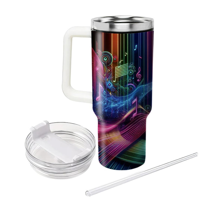 Synthpop Melody  Custom Tumblers