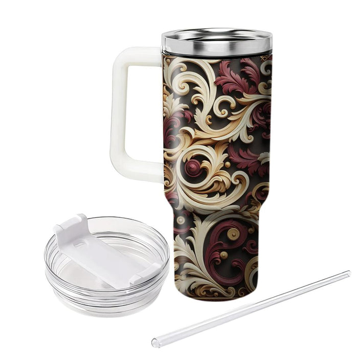 Victorian Scrollwork  Custom Tumblers