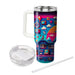 Retro Pixel Art  Insulated Tumblers