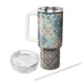 Floral Geometry Bliss  Travel Tumblers