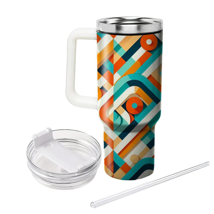 Abstract Geometric Cones  Custom Tumblers