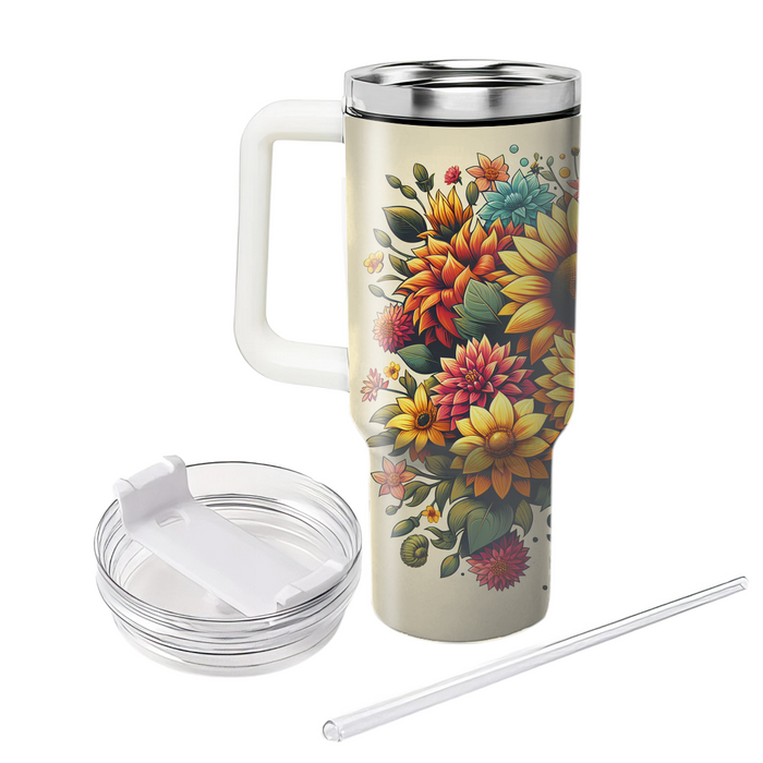 Summer Bloom Festival  Travel Tumblers