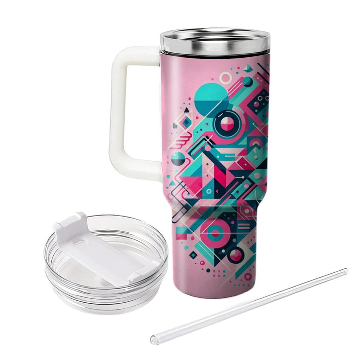 Geometric Patterns  Personalized Tumblers