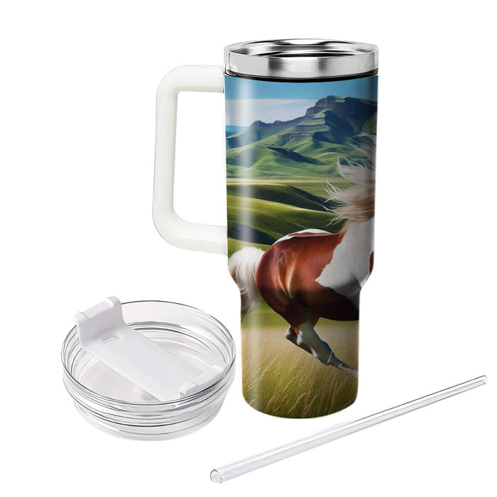 Wild Mustang Plains  Tumbler Cups