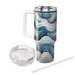 Geometric Wave Pattern  Decorative Tumblers