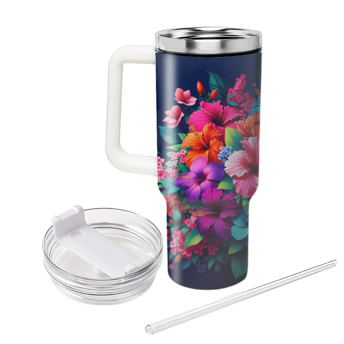 Vibrant Flower Burst  Tumblers For Gifts