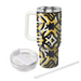 Bold Lattice Pattern  Decorative Tumblers