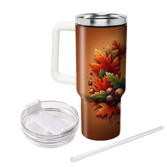 Autumn Leaves And Cider  Insulated Tumblers