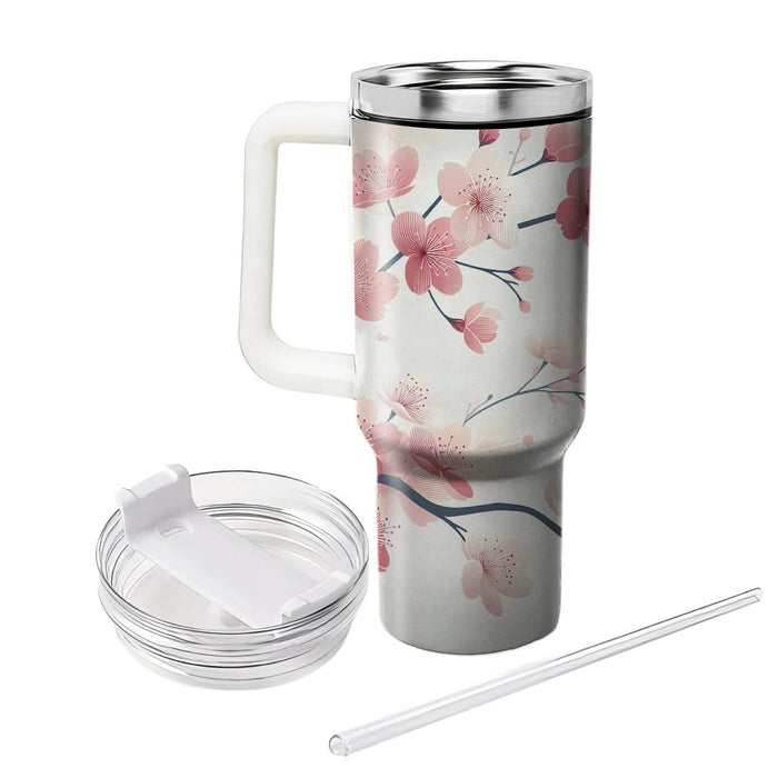 Whimsical Cherry Blossom  Decorative Tumblers