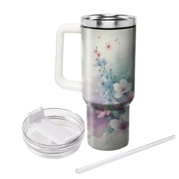 Spring Rain Serenity  Tumblers For Gifts