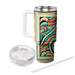 Retro Mosaic Tiles  Travel Tumblers