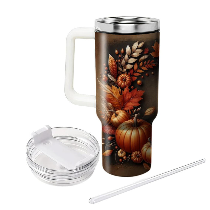 Glimmering Harvest - Autumn Festival  Decorative Tumblers