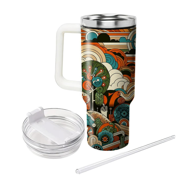 Woodstock Dreamscape  Travel Tumblers