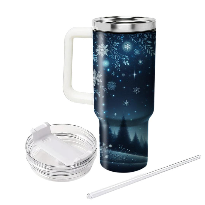 Winter Sparkling Nights  Custom Tumblers