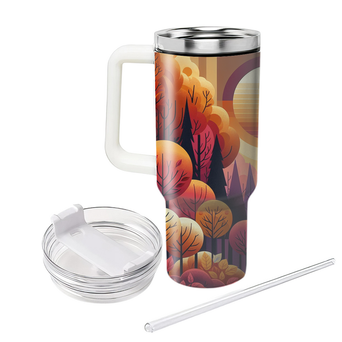 Autumn Sunset  Travel Tumblers