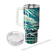 Retro Ocean Breeze  Custom Tumblers