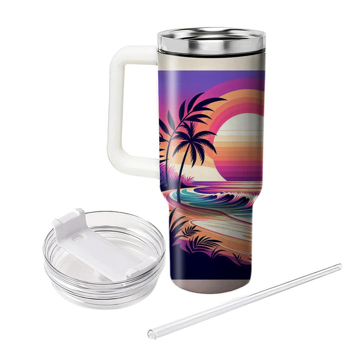 Sunset Paradise  Tumblers With Lids