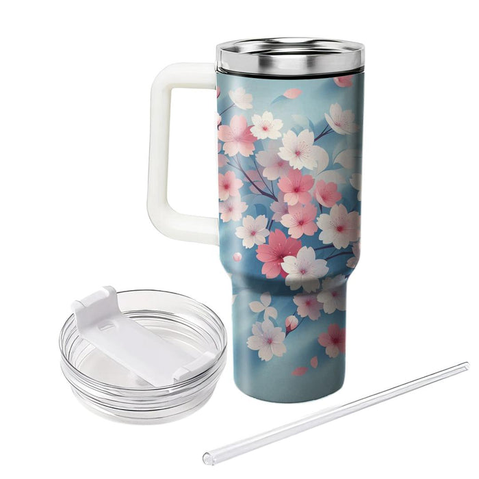 Blossoming Cherry Blossom  Unique Tumblers