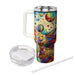 Vibrant Circus Adventure  Travel Tumblers