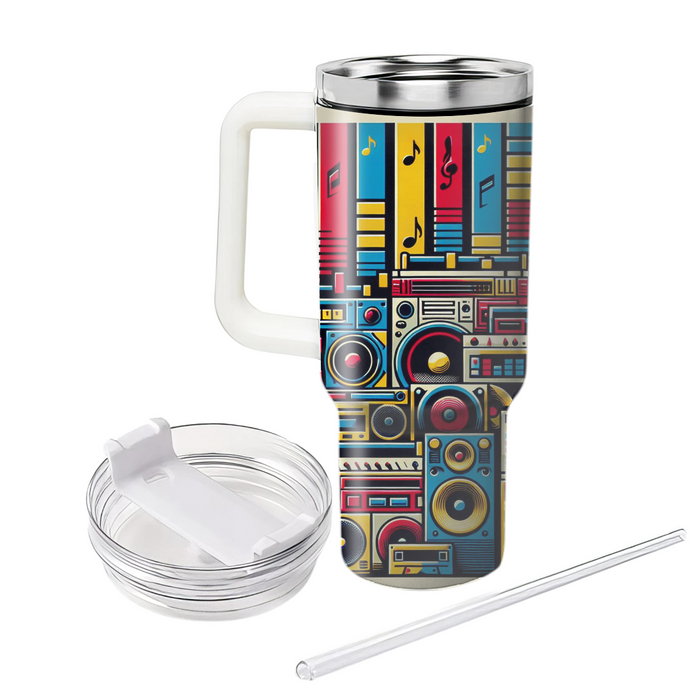 Boombox Beat  Tumbler Cups