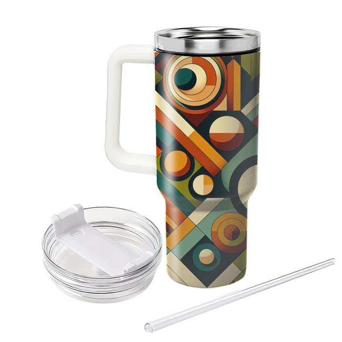 Funky Geometric Vibes Unique Tumblers