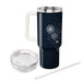 Winter Elegant Snowfall  Personalized Tumblers