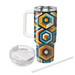 Bold Hexagonal Patterns  Custom Tumblers