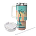 Vintage 80s Surf Vibes  Personalized Tumblers